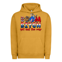 Pigment Peanut Butter boom bitch get out the way Urban Hoodie - texasbilliewilder