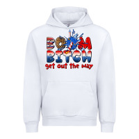 White boom bitch get out the way Urban Hoodie - texasbilliewilder