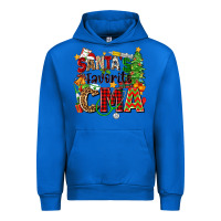 Cobalt santa's favorite cma Urban Hoodie - Zillion Design Studio