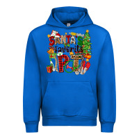 Cobalt santa's favorite pt Urban Hoodie - Zillion Design Studio