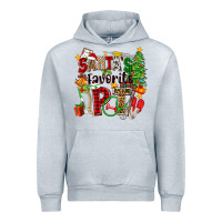 Heather Grey santa's favorite pt Urban Hoodie - Zillion Design Studio