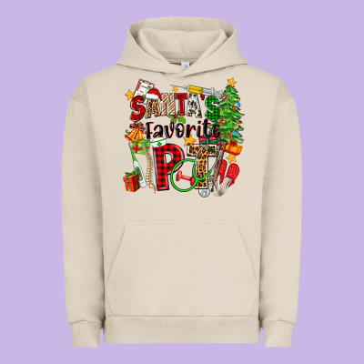 Urban Hoodie santa's favorite pt