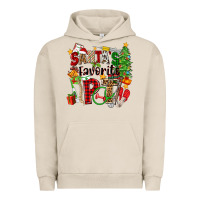 Pigment French Oak santa's favorite pt Urban Hoodie - Zillion Design Studio