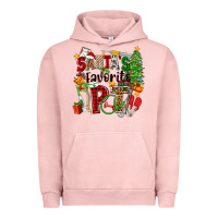 Pigment Salmon santa's favorite pt Urban Hoodie - Zillion Design Studio