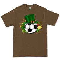 Cacao Football Ball Premium Tee - CowhideDigitalArt
