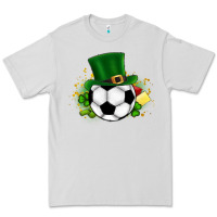 Dove Grey Football Ball Premium Tee - CowhideDigitalArt