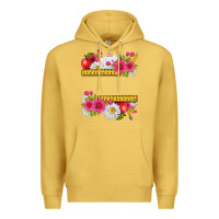 Antique Gold floral teacher Premium Hoodie - texasbilliewilder