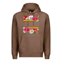 Chestnut floral teacher Premium Hoodie - texasbilliewilder