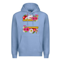 Colony Blue floral teacher Premium Hoodie - texasbilliewilder