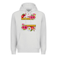 Dove Grey floral teacher Premium Hoodie - texasbilliewilder
