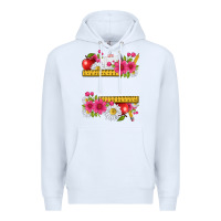 White floral teacher Premium Hoodie - texasbilliewilder