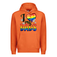 Carrot i love my dads Premium Hoodie - Zillion Design Studio