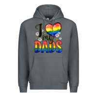Rock i love my dads Premium Hoodie - Zillion Design Studio