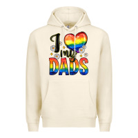 Tofu i love my dads Premium Hoodie - Zillion Design Studio