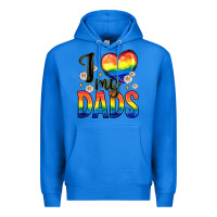 True Royal i love my dads Premium Hoodie - Zillion Design Studio