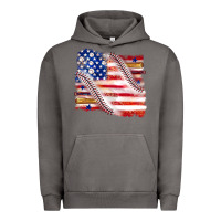 Pigment Tornado baseball american flag Urban Hoodie - texasbilliewilder