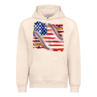 Sandshell baseball american flag Urban Hoodie - texasbilliewilder