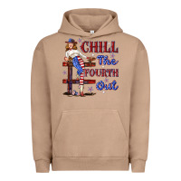Pigment Burro chill the fourth out 4th july Urban Hoodie - texasbilliewilder