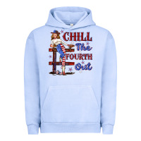 Pigment Grape Ice chill the fourth out 4th july Urban Hoodie - texasbilliewilder