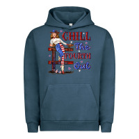 Pigment Midnight Navy chill the fourth out 4th july Urban Hoodie - texasbilliewilder