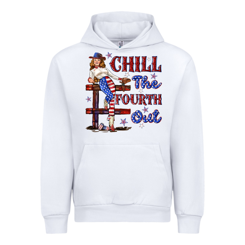 Chill The Fourth Out 4th July Urban Hoodie by texasbilliewilder | Teevron