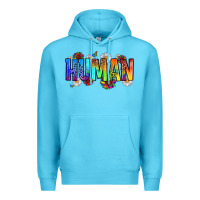 Ocean Blue human Premium Hoodie - Zillion Design Studio
