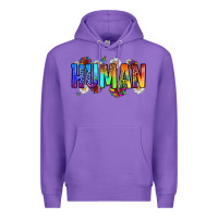 Purple human Premium Hoodie - Zillion Design Studio