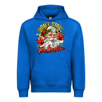 Cobalt dont stop believin Urban Hoodie - Zillion Design Studio
