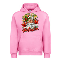 Fuchsia Pink dont stop believin Urban Hoodie - Zillion Design Studio