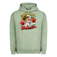 Pigment Oil Green dont stop believin Urban Hoodie - Zillion Design Studio