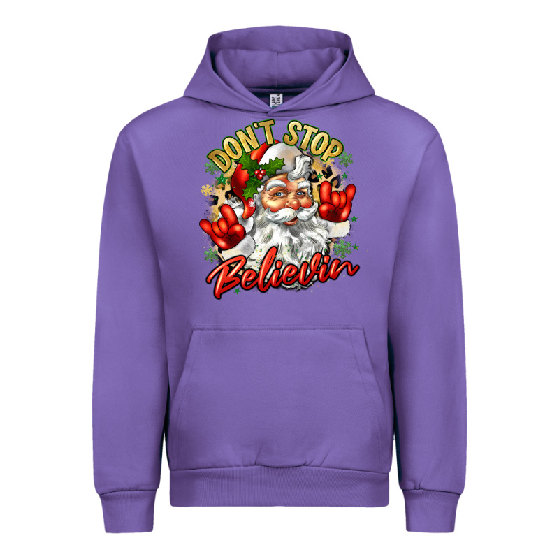 Dont Stop Believin Urban Hoodie by Zillion Design Studio | Teevron