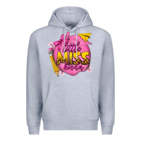 Heather Grey little miss kinder Premium Hoodie - texasbilliewilder