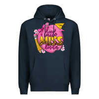 Navy little miss kinder Premium Hoodie - texasbilliewilder
