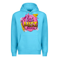 Ocean Blue little miss kinder Premium Hoodie - texasbilliewilder
