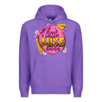 Purple little miss kinder Premium Hoodie - texasbilliewilder