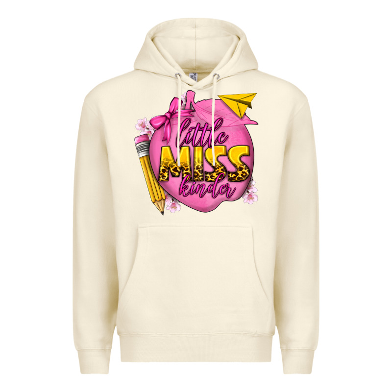 Little Miss Kinder Premium Hoodie by texasbilliewilder | Teevron