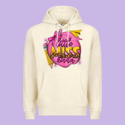 Little Miss Kinder Premium Hoodie Designed By Texasbilliewilder