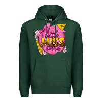 Sports Green little miss kinder Premium Hoodie - texasbilliewilder