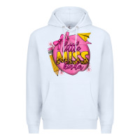 White little miss kinder Premium Hoodie - texasbilliewilder