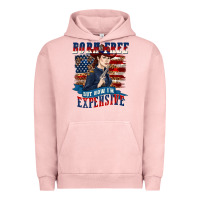 Pigment Salmon born free but now im expensive Urban Hoodie - texasbilliewilder