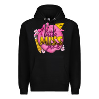 Black little miss pre k Premium Hoodie - texasbilliewilder