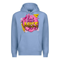 Colony Blue little miss pre k Premium Hoodie - texasbilliewilder