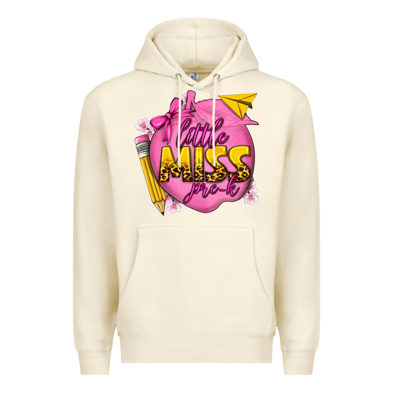 Little Miss Pre K Premium Hoodie by texasbilliewilder | Teevron