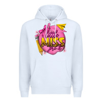 White little miss pre k Premium Hoodie - texasbilliewilder