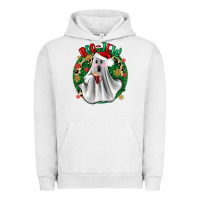 Pigment Lunar Rock ghost dead inside but it’s christmas boojee Urban Hoodie - Zillion Design Studio