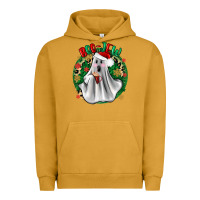 Pigment Peanut Butter ghost dead inside but it’s christmas boojee Urban Hoodie - Zillion Design Studio
