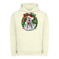 Pigment Pistachio ghost dead inside but it’s christmas boojee Urban Hoodie - Zillion Design Studio