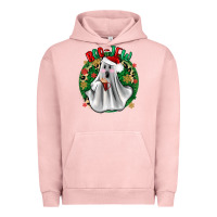 Pigment Salmon ghost dead inside but it’s christmas boojee Urban Hoodie - Zillion Design Studio