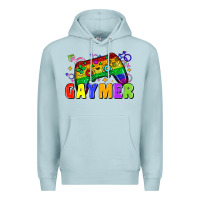 Blue Mist Gaymer Premium Hoodie - Zillion Design Studio