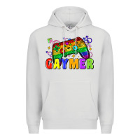 Dove Grey Gaymer Premium Hoodie - Zillion Design Studio